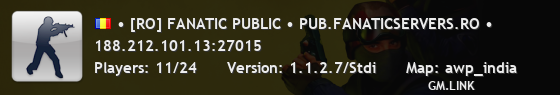 • [RO] FANATIC PUBLIC • PUB.FANATICSERVERS.RO •