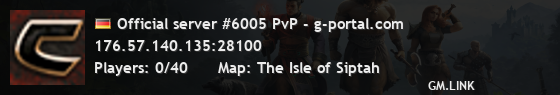 Official server #6005 PvP - g-portal.com