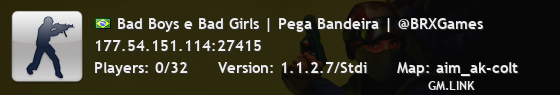 Bad Boys e Bad Girls | Pega Bandeira | @BRXGames