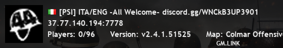 [PSI] ITA/ENG -All Welcome- discord.gg/WNCkB3UP3901