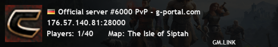 Official server #6000 PvP - g-portal.com