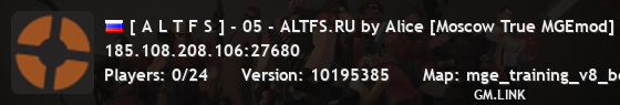 [ A L T F S ] - 05 - ALTFS.RU by Alice [Moscow True MGEmod]