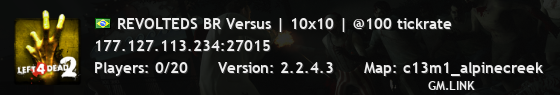 REVOLTEDS BR Versus | 10x10 | @100 tickrate