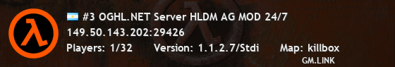 #3 OGHL.NET Server HLDM AG MOD 24/7