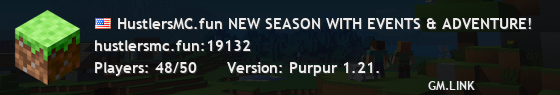 HustlersMC.fun NEW SEASON WITH EVENTS & ADVENTURE!