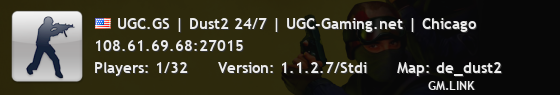 UGC.GS | Dust2 24/7 | UGC-Gaming.net | Chicago
