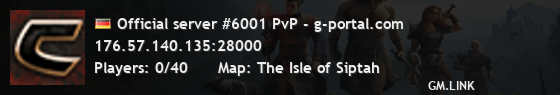 Official server #6001 PvP - g-portal.com