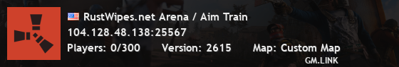 RustWipes.net Arena / Aim Train