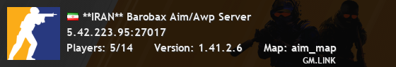 **IRAN** Barobax Aim/Awp Server