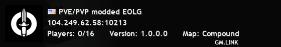 PVE/PVP modded EOLG