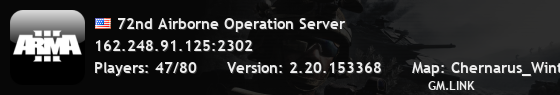 72nd Airborne Operation Server