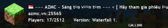 ~~~ AZMC ~ Sáng tạo vươn tầm ~~~ < [ Hãy tham gia phiêu lưu cùng chúng tôi ] >