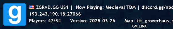 ZGRAD.GG US1 |  Now Playing: Homicide | discord.gg/npc