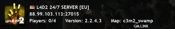 L4D2 24/7 SERVER [EU]