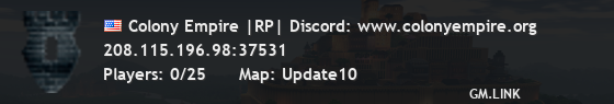 Colony Empire |RP| Discord: www.colonyempire.org