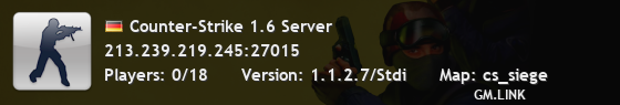 Counter-Strike 1.6 Server