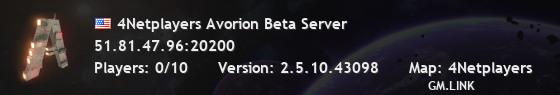 4Netplayers Avorion Beta Server