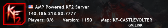 AMP Powered KF2 Server