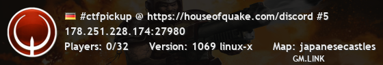 #ctfpickup @ https://houseofquake.com/discord #5
