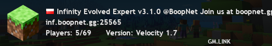 Infinity Evolved Expert v3.1.0 @BoopNet Join us at boopnet.gg/discord