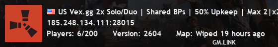 US Vex.gg 2x Solo/Duo | Shared BPs | 50% Upkeep | Max 2|x2