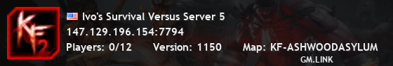 Ivo's Survival Versus Server 5