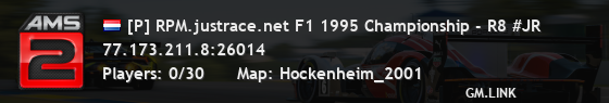 [P] RPM.justrace.net F1 1995 Championship - R8 #JR