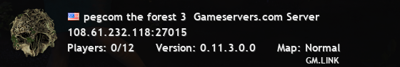 pegcom the forest 3  Gameservers.com Server