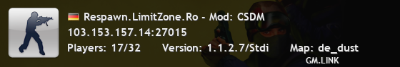 Respawn.LimitZone.Ro - Mod: CSDM