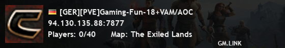 [GER][PVE]Gaming-Fun-18+VAM/AOC