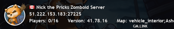Nick the Pricks Zomboid Server