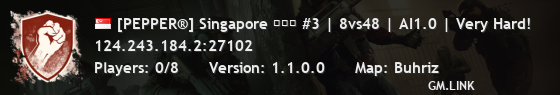 [PEPPER®] Singapore 新加坡 #3 | 8vs48 | AI1.0 | Very Hard!