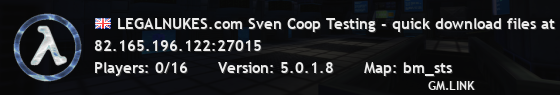 LEGALNUKES.com Sven Coop Testing - quick download files at lega