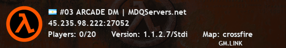 #03 ARCADE DM | MDQServers.net