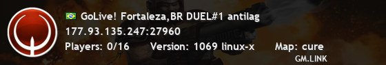 GoLive! Fortaleza,BR DUEL#1 antilag