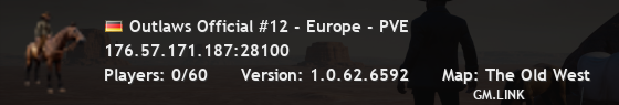 Outlaws Official #12 - Europe - PVE