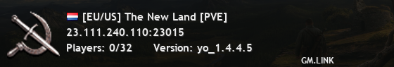 [EU/US] The New Land [PVE]