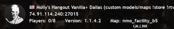 Molly's Hangout Vanilla+ Dallas (custom models/maps !store !rtv