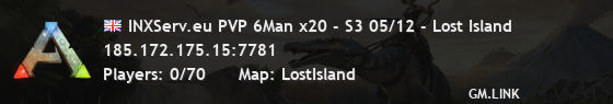 INXServ.eu PVP 6Man x20 - S3 05/12 - Lost Island