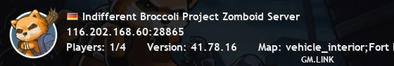 Indifferent Broccoli Project Zomboid Server
