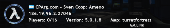 CPArg.com - Sven Coop: Ameno