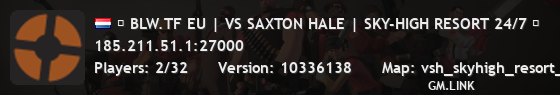 █ BLW.TF EU | VS SAXTON HALE | SKY-HIGH RESORT 24/7 █