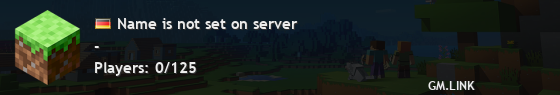 Name is not set on server