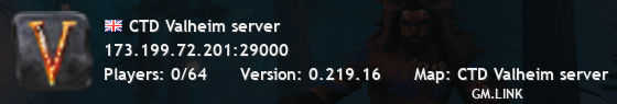 CTD Valheim server