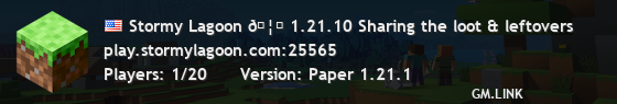 Stormy Lagoon 🦃 1.21.10 Pumpkin pie tide