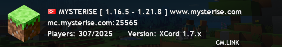 MYSTERISE [ 1.16.5 - 1.21.8 ] www.mysterise.com