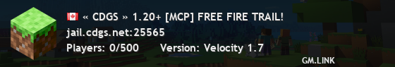 « CDGS » 1.20+ [MCP] FREE FIRE TRAIL!