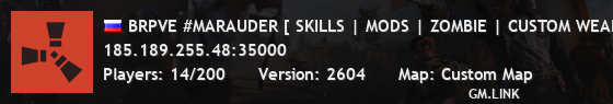 BRPVE #MARAUDER [ SKILLS | MODS | ZOMBIE | CUSTOM WEAPONS ]