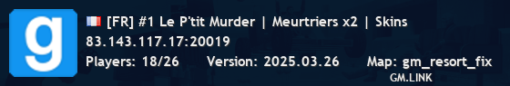 [FR] #1 Le P'tit Murder | Meurtriers x2 | Skins