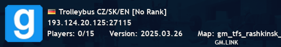 Trolleybus CZ/SK/EN [No Rank]
